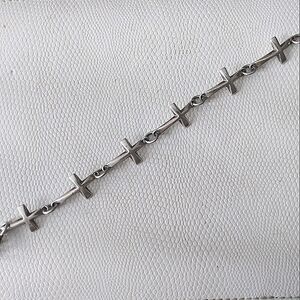Beautiful - must see! RLM Studio sterling cross bracelet